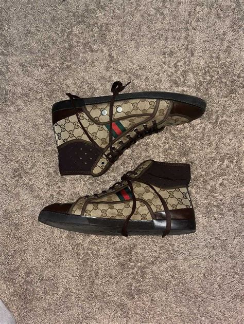 gucci tennis shoes size